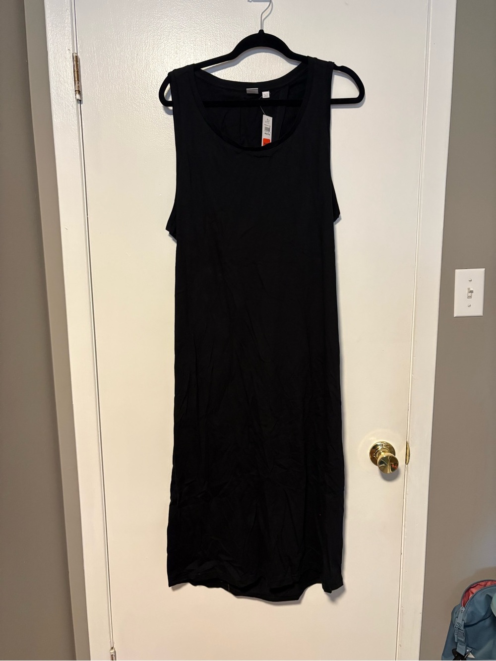 GAP Black Sleeveless Maxi Tank Dress XXL